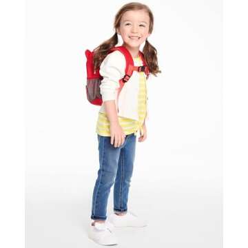Skip Hop Toddler Backpack Leash, Zoo, Fox