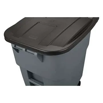 Rubbermaid Brute 50-Gal Rollout Trash Can with Wheels