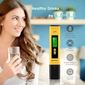 High Accuracy Digital pH Meter for Water 0.01 Resolution