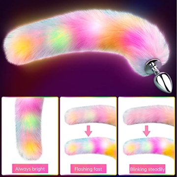 Playful FST Sexy Fox Tail Anal Plug for Couples