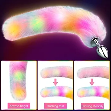 Playful FST Sexy Fox Tail Anal Plug for Couples