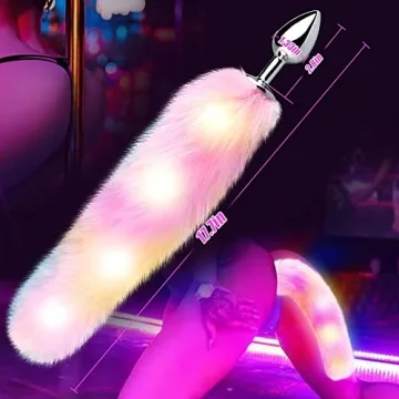 Playful FST Sexy Fox Tail Anal Plug for Couples