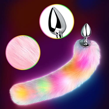Playful FST Sexy Fox Tail Anal Plug for Couples