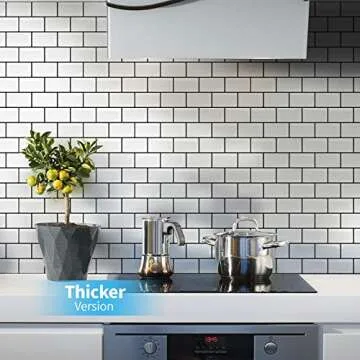 Art3d Subway Tiles Peel and Stick Backsplash for Kitchens