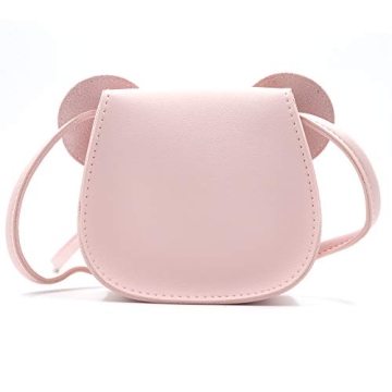 HXQ Little Mouse Bow Purse for Toddlers & Kids