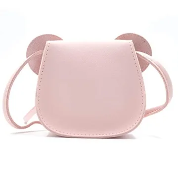 HXQ Little Mouse Bow Purse for Toddlers & Kids