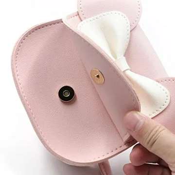 HXQ Little Mouse Bow Purse for Toddlers & Kids