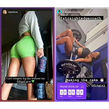 FITGIRL Squat Pad for Leg Day Comfort and Style