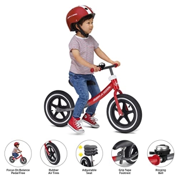 Radio Flyer Air Ride Balance Bike for Toddlers