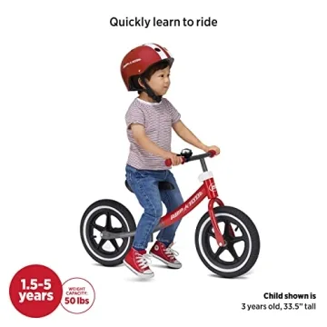 Radio Flyer Air Ride Balance Bike for Toddlers
