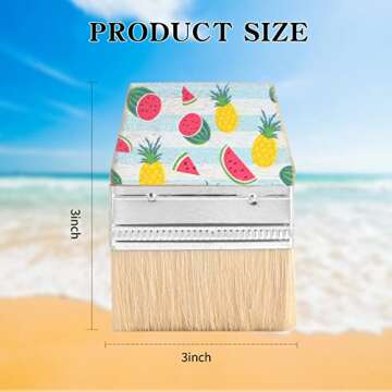 WANGDEFA Sand Beach Cleaning Brush Body Skin Feet Sand Remover for Beach Volleyball Sandboxes Beach ...
