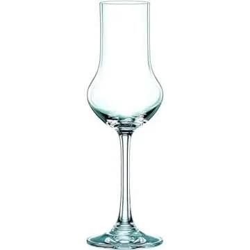 Nachtmann Vivendi 4 Oz Spirit Glasses (Set of 4) - Elegant Modern Stemmed Crystal Clear Glasses, Dishwasher Safe - Ideal for Weddings, Anniversaries - Dessert Wine & Celebration Glassware