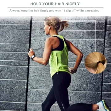 100 Pcs Thick Seamless Hair Ties for No Damage Styling