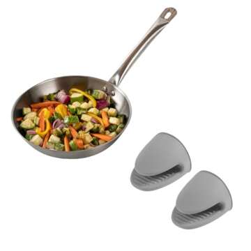 Restaurantware Comfy Grip 4.3 x 3.5 x 4.2 Inch Mini Oven Mitt Pot Holders 1 Food-Grade Finger Mitt S...