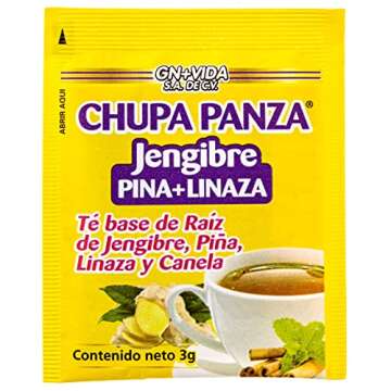 Tea CHUPA Panza - Herbal Tea with Ginger, Pineapple & Cinnamon - Set of 2