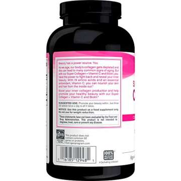 Super Collagen + C Supplement Tablet 360 Count