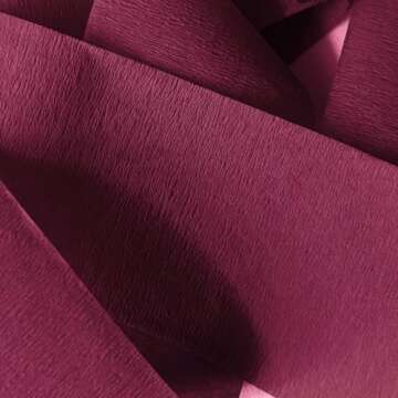 Burgundy Crepe Paper Streamers 8 Rolls, Party Streamers for Birthday Wedding Baby Bridal Shower Decorations Halloween Christmas Craft Supplies (1.8 Inch x 82 Ft/Roll, 656ft)