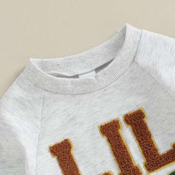 pengnight Newborn Baby Boys Girls Romper Long Sleeve Lil Bro Letter Print Solid Color Bodysuit Jumpsuit