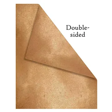 Vintage Faux Parchment Paper - 48 Sheets, Letter Size