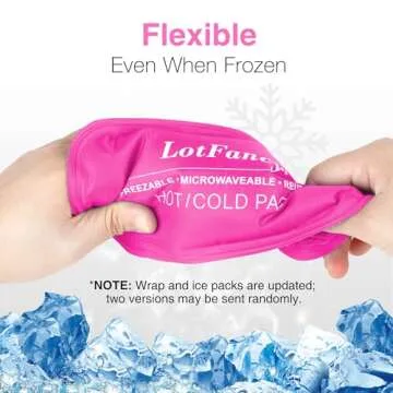 LotFancy Face Ice Pack Wrap for Pain Relief and Recovery