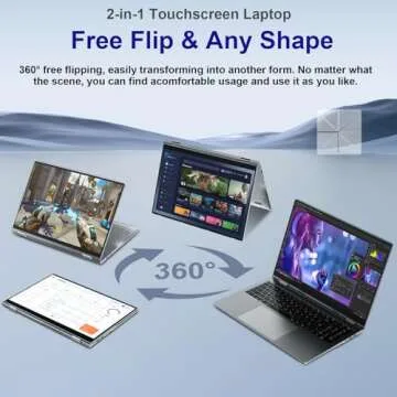 Jumper 2 in 1 Laptop with 16GB RAM and Touchscreen