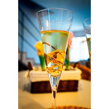 Unique Antoni Barcelona Champagne Flute Set - Perfect Gift!
