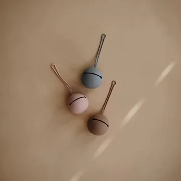 Mushie Silicone Pacifier Holder Case - Safe & Stylish