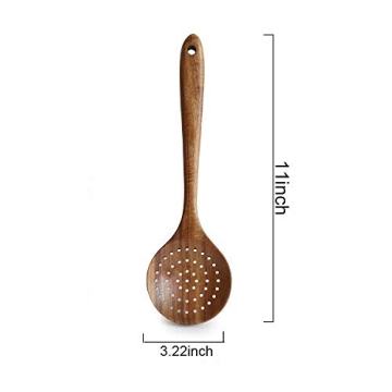 Eco-Friendly Bamboo Kitchen Strainer - Durable & Stylish