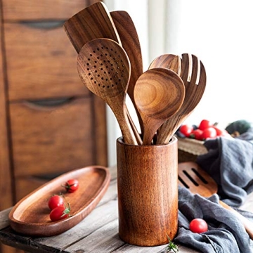 Eco-Friendly Bamboo Kitchen Strainer - Durable & Stylish