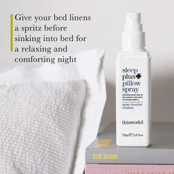 thisworks sleep plus+ pillow spray Fast-Acting Natural Sleep Aid