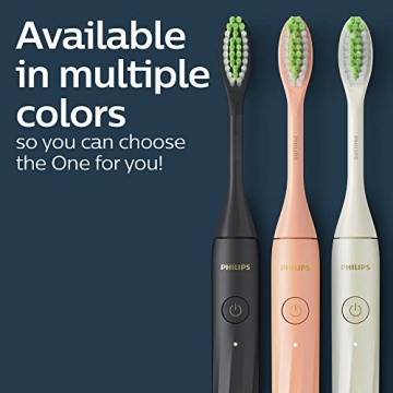 Philips One Sonicare Rechargeable Toothbrush Shadow Black