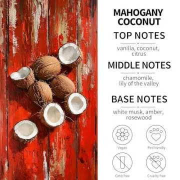 VUTOLLOSA Daily Unisex Mahogany Coconut Car Air Freshener Hanging, 2-Pack Liquid Air Fresheners with Cedar, Pine Scents, White, 10ML Each, Up to 50 Days Fragrance Duration