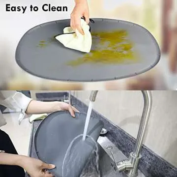 Premium Heat Resistant Mat for Slow Cookers - 20x13 Silicone