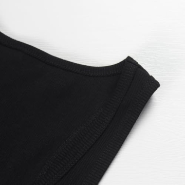 Artfish Women's Stylish Sleeveless Ribbed Crop Top