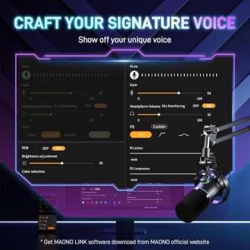 MAONO PD200X Dynamic Mic for Streaming & Podcasting