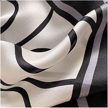 Stylish Aufeel Silk Scarf for Women - 100% Mulberry Silk