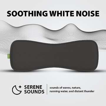 Avantree Slumber Pillow Sleep Headphones with White Noise