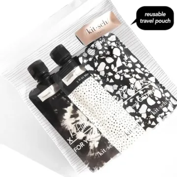 Kitsch TSA Approved Travel Bottles, Leak Proof 3oz Containers