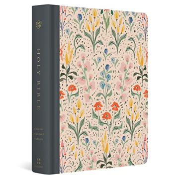 ESV Journaling Bible Lulie Wallace In Bloom Cloth Over Board