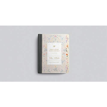 ESV Journaling Bible Lulie Wallace In Bloom Cloth Over Board