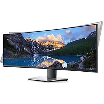 Dell Marketing USA LP Ultra Sharp 49" Screen Led-Lit Monitor Black (U4919DW)