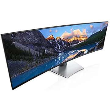 Dell Marketing USA LP Ultra Sharp 49" Screen Led-Lit Monitor Black (U4919DW)