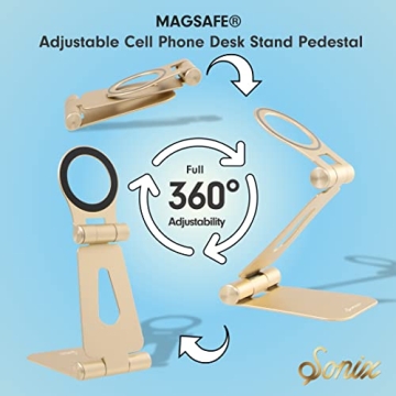 Sonix Magnetic Phone Stand for iPhone: Sleek & Portable