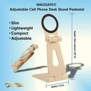 Sonix Magnetic Phone Stand for iPhone: Sleek & Portable