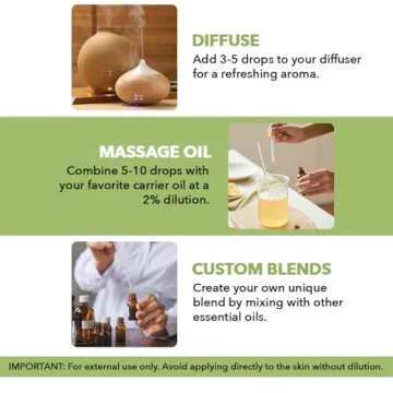 MAJESTIC PURE Peppermint Essential Oil | 100% Pure and Natural Peppermint Oil | Premium Grade Essential Oils for Hair Care, Home Diffusers, Skin, Aromatherapy, Massage and Humidifiers | 1 Fl Oz