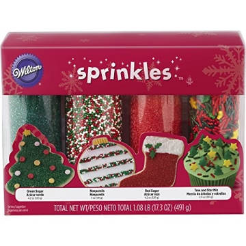 Wilton Holiday Sprinkles Great for Festive Baking
