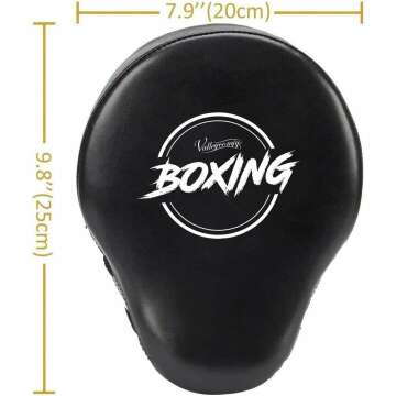 Valleycomfy Boxing Curved Focus Mitts for Training