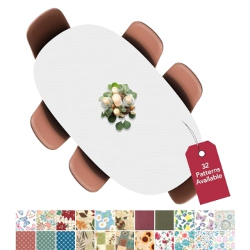 Deluxe Elastic Edged Flannel Backed Vinyl Table Cover - Quilted White