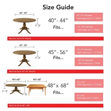 Deluxe Elastic Edged Vinyl Table Cover - Quilted