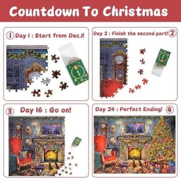Puzzle Advent Calendar 2024 Christmas Jigsaw Puzzle